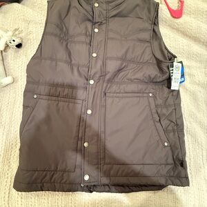 Cinch Dark Brown Puffer Vest